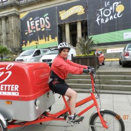 Leeds welcomes same-day cycle couriers
